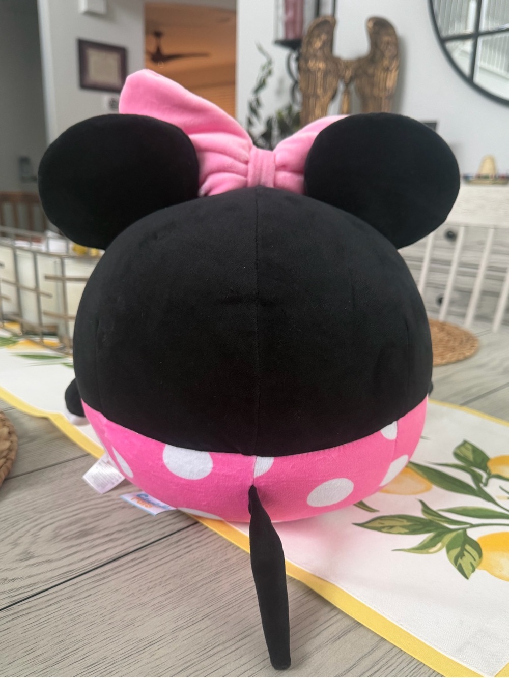 Disney Baby Minnie Mouse Cuddle Pals Round Plush Pillow Kids Preferred 2019 - Picture 2 of 8